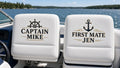Captain and First Mate seat decals