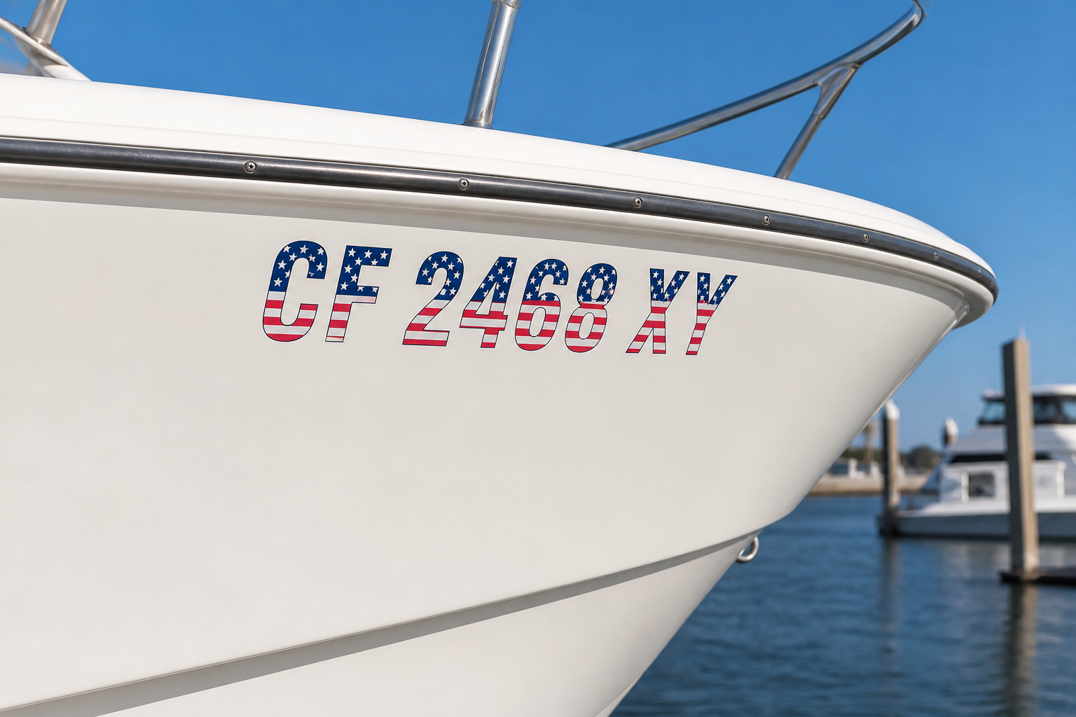 Custom Color Registration Numbers