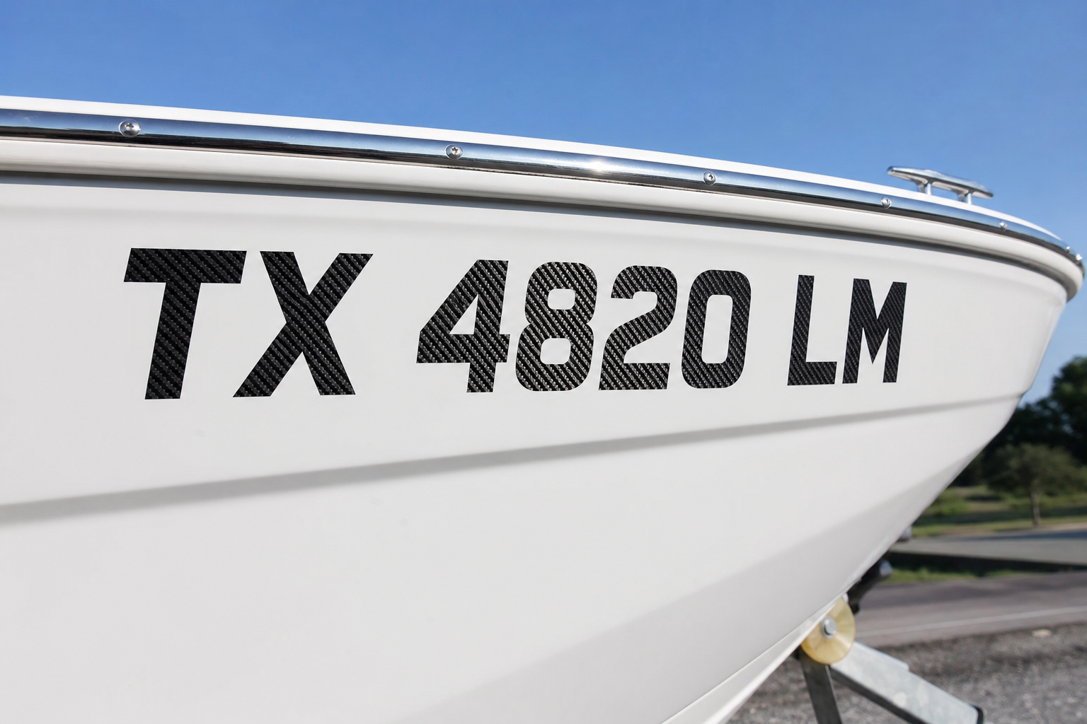Custom Color Registration Numbers