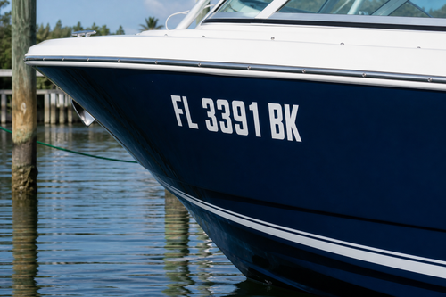 Boat Registration Numbers